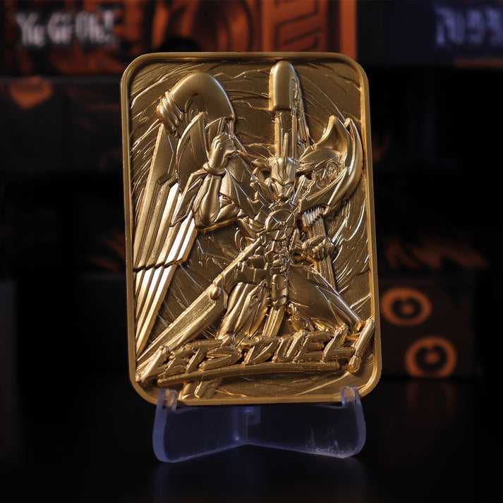 Yu-Gi-Oh! Limited Edition 24k Gold Plated Number 39: Utopia Metal Card Ingot