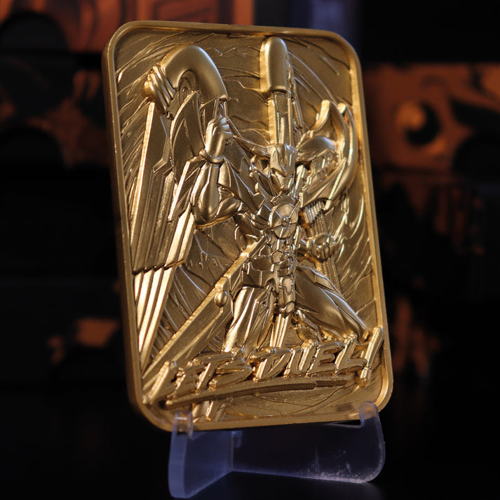 Yu-Gi-Oh! Limited Edition 24k Gold Plated Number 39: Utopia Metal Card Ingot