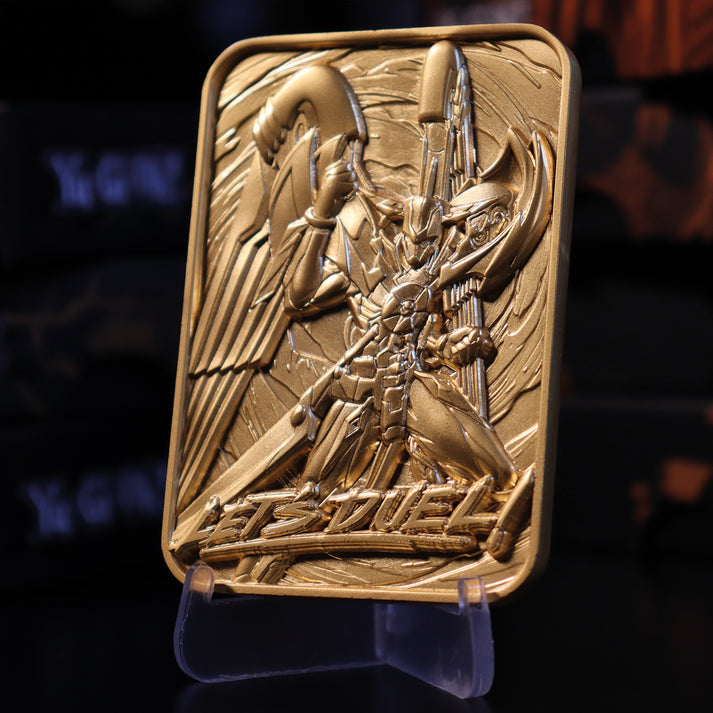 Yu-Gi-Oh! Limited Edition 24k Gold Plated Number 39: Utopia Metal Card Ingot