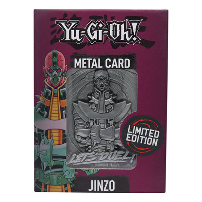 Yu-Gi-Oh! Limited Edition Jinzo Metal Card Ingot