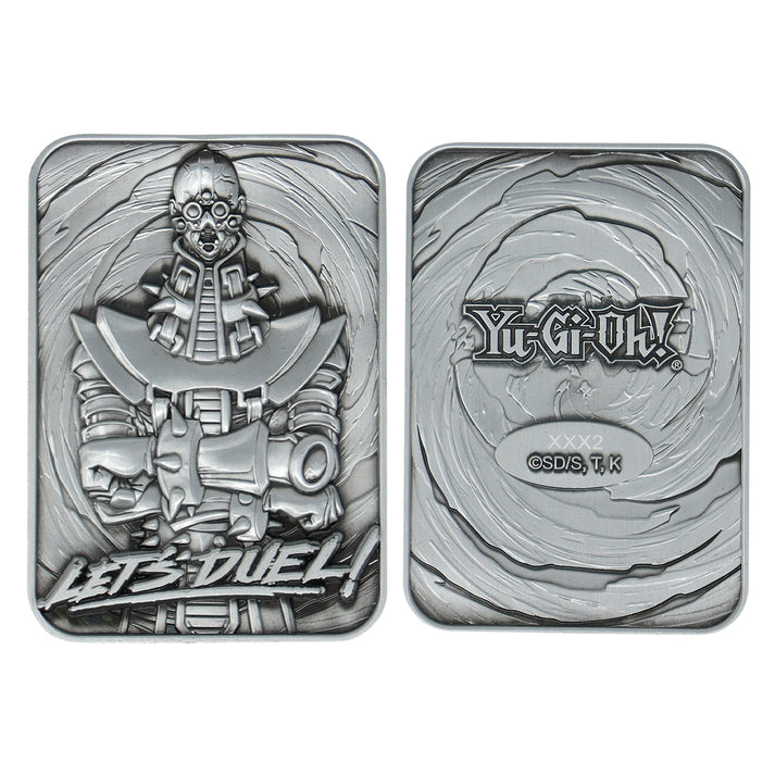 Yu-Gi-Oh! Limited Edition Jinzo Metal Card Ingot
