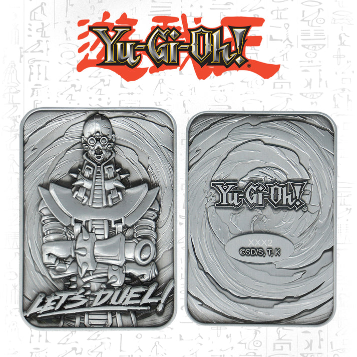 Yu-Gi-Oh! Limited Edition Jinzo Metal Card Ingot