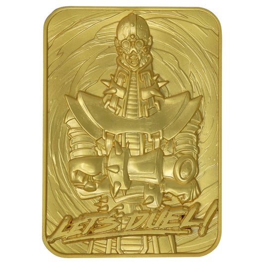 Yu-Gi-Oh! Limited Edition 24k Gold Plated Jinzo Metal Card Ingot