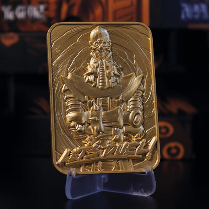 Yu-Gi-Oh! Limited Edition 24k Gold Plated Jinzo Metal Card Ingot