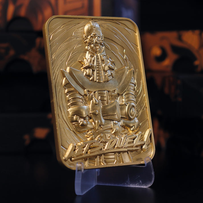 Yu-Gi-Oh! Limited Edition 24k Gold Plated Jinzo Metal Card Ingot
