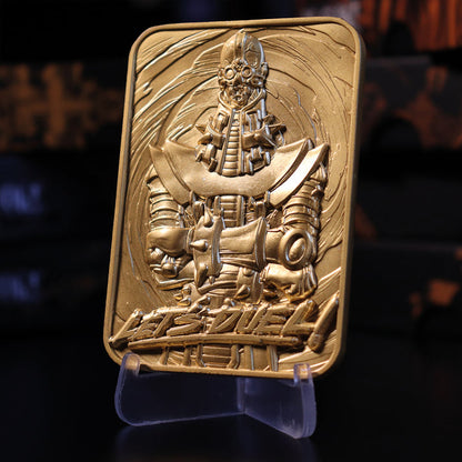 Yu-Gi-Oh! Limited Edition 24k Gold Plated Jinzo Metal Card Ingot