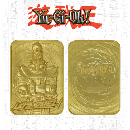 Yu-Gi-Oh! Limited Edition 24k Gold Plated Jinzo Metal Card Ingot