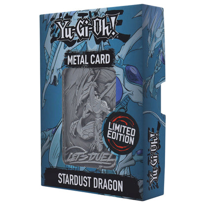Yu-Gi-Oh! Limited Edition Stardust Dragon Metal Card Ingot