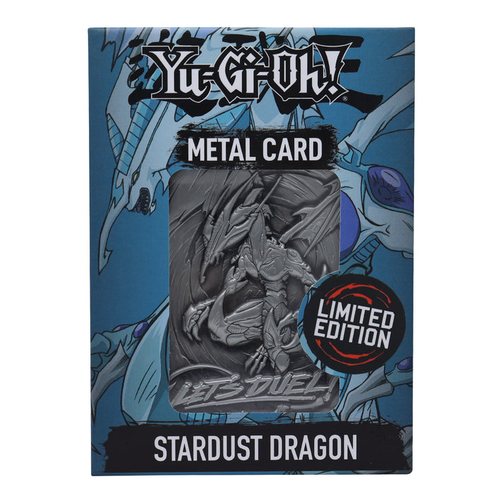 Yu-Gi-Oh! Limited Edition Stardust Dragon Metal Card Ingot