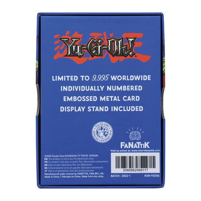 Yu-Gi-Oh! Limited Edition Time Wizard Metal Card Ingot