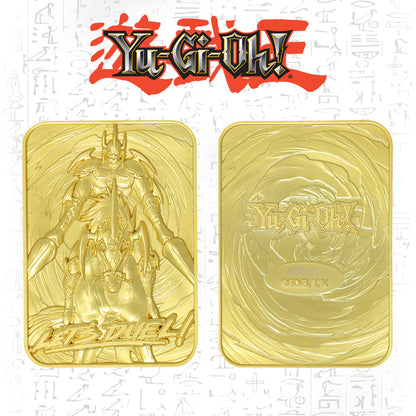 Yu-Gi-Oh! Limited Edition 24k Gold Plated Gaia the Fierce Knight Metal Card Ingot