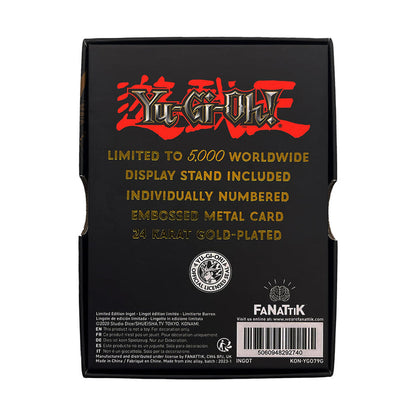 Yu-Gi-Oh! Limited Edition 24k Gold Plated Harpie’s Pet Dragon Metal Card Ingot