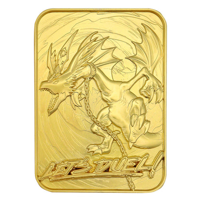 Yu-Gi-Oh! Limited Edition 24k Gold Plated Harpie’s Pet Dragon Metal Card Ingot