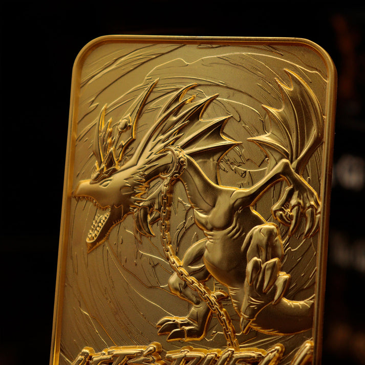 Yu-Gi-Oh! Limited Edition 24k Gold Plated Harpie’s Pet Dragon Metal Card Ingot