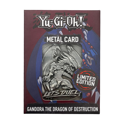 Yu-Gi-Oh! Limited Edition Gandora the Dragon Destruction Ingot Ingot
