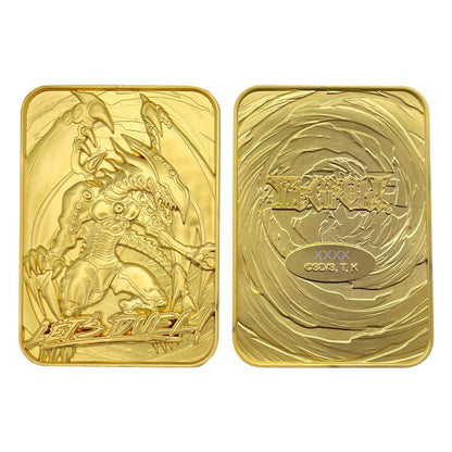 Yu-Gi-Oh! Limited Edition 24k Gold Plated Gandra the Dragon of Destruction Metal Card Ingot