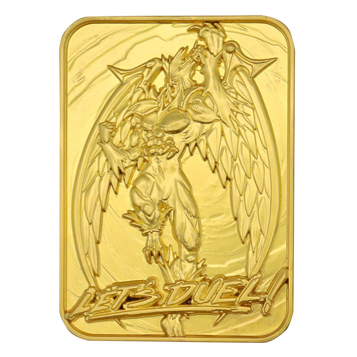 Yu-Gi-Oh! GX Elemental Hero Avian 24K Gold Plated Ingot Ingot