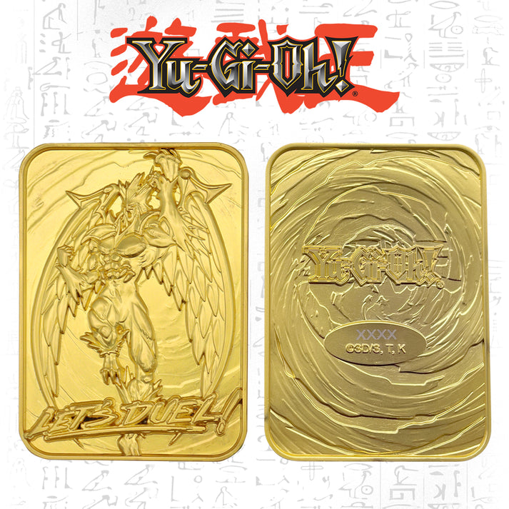 Yu-Gi-Oh! GX Elemental Hero Avian 24K Gold Plated Ingot Ingot
