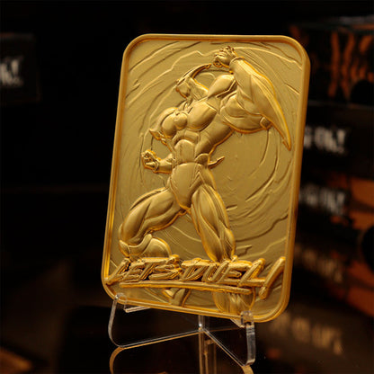 Yu-Gi-Oh! GX Elemental Hero Neos 24k Gold Plated Ingot Ingot