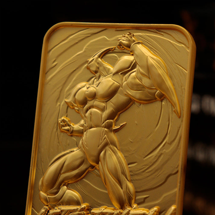 Yu-Gi-Oh! GX Elemental Hero Neos 24k Gold Plated Ingot Ingot