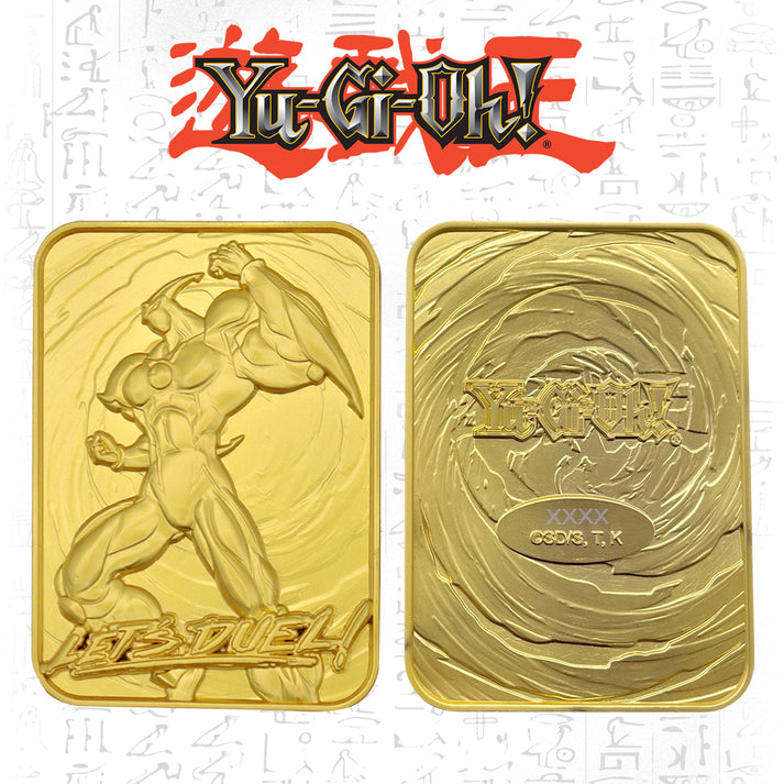 Yu-Gi-Oh! GX Elemental Hero Neos 24k Gold Plated Ingot Ingot