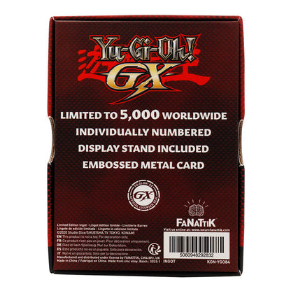 Yu-Gi-Oh! GX Limited Edition Elemental Hero Burstinatrix Ingot Ingot
