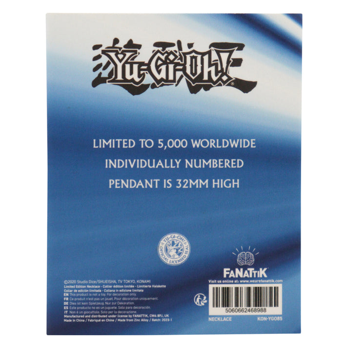 Yu-Gi-Oh! Blue-Eyes White Dragon Necklace Necklace