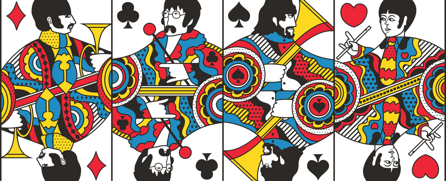 The Beatles Yellow Submarine Playing Cards - Theory11