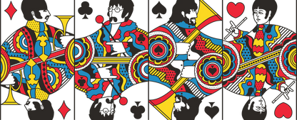 The Beatles Yellow Submarine Playing Cards - Theory11