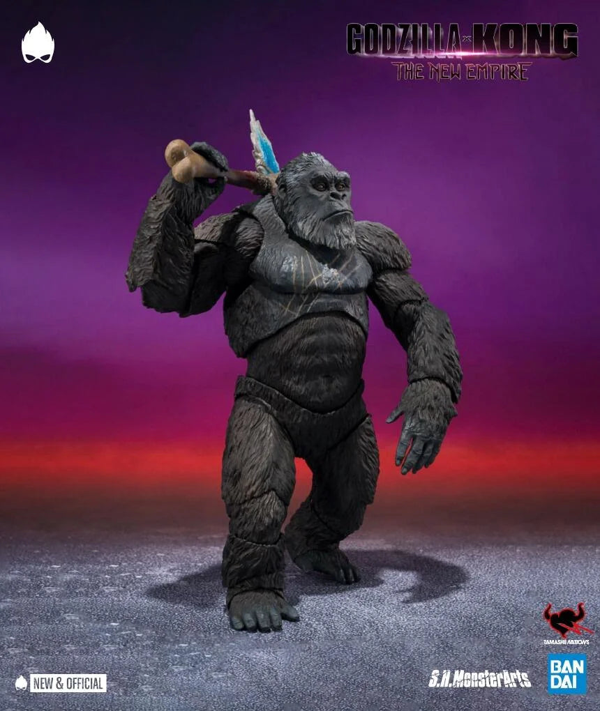 Godzilla X Kong: The New Empire: S.H. Monsterarts Action Figure: Kong Merchandise