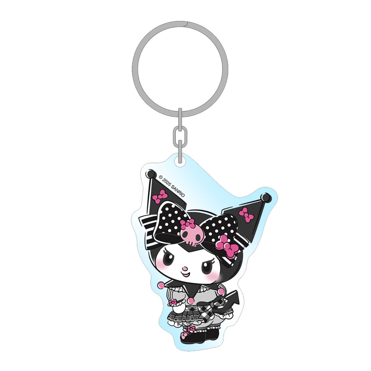 Hello Kitty: Kuromi Pink And Black Party Keyring - Sakami