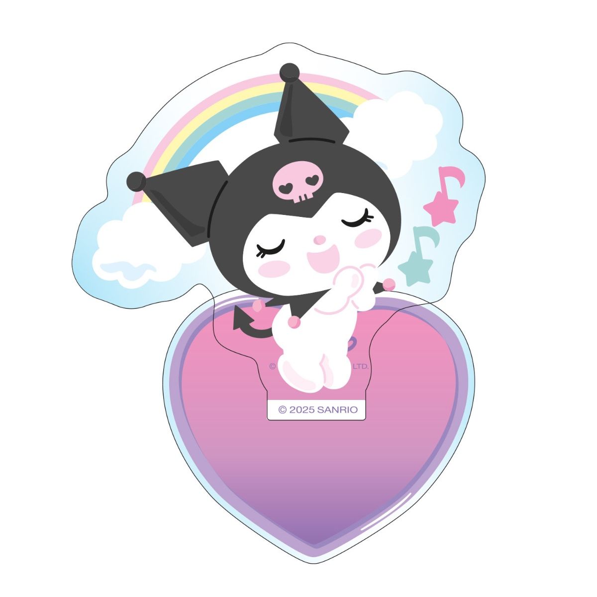 Kuromi - Holographic Acrylic Standee - My Dream - 6cm - Sakami