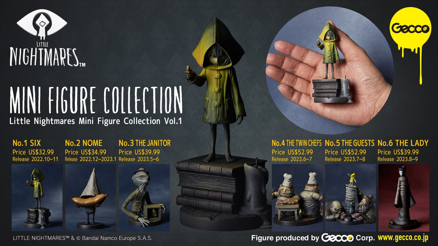 Little Nightmares Mini Figure Collection THE GUESTS Vinyl Figure