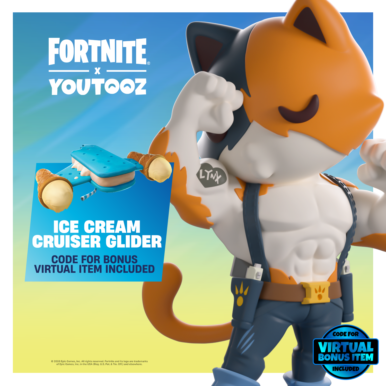 Youtooz - Meowscles - Fortnite