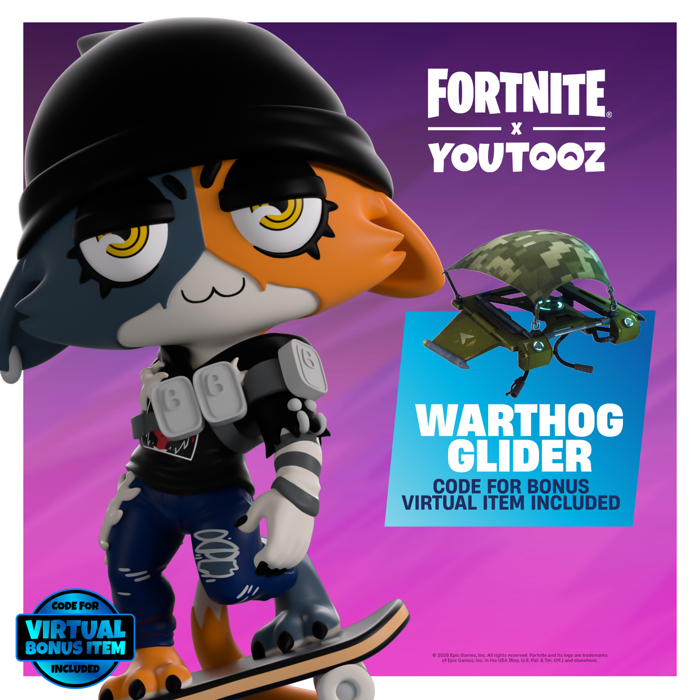 Youtooz - Meowskulls - Fortnite