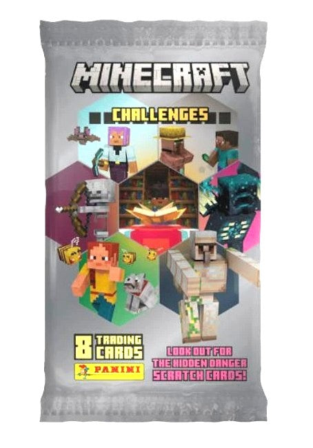 Minecraft - Challenges Trading Cards Flow Pack - 1 Pack - [New]