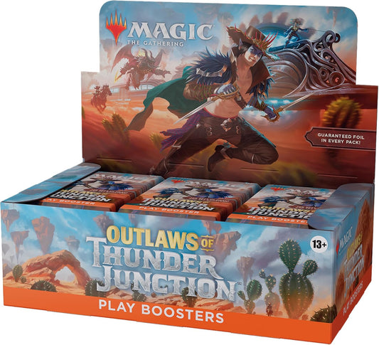 Magic the Gathering Outlaws of Thunder Junction Play Booster Display (36) Trading cards
