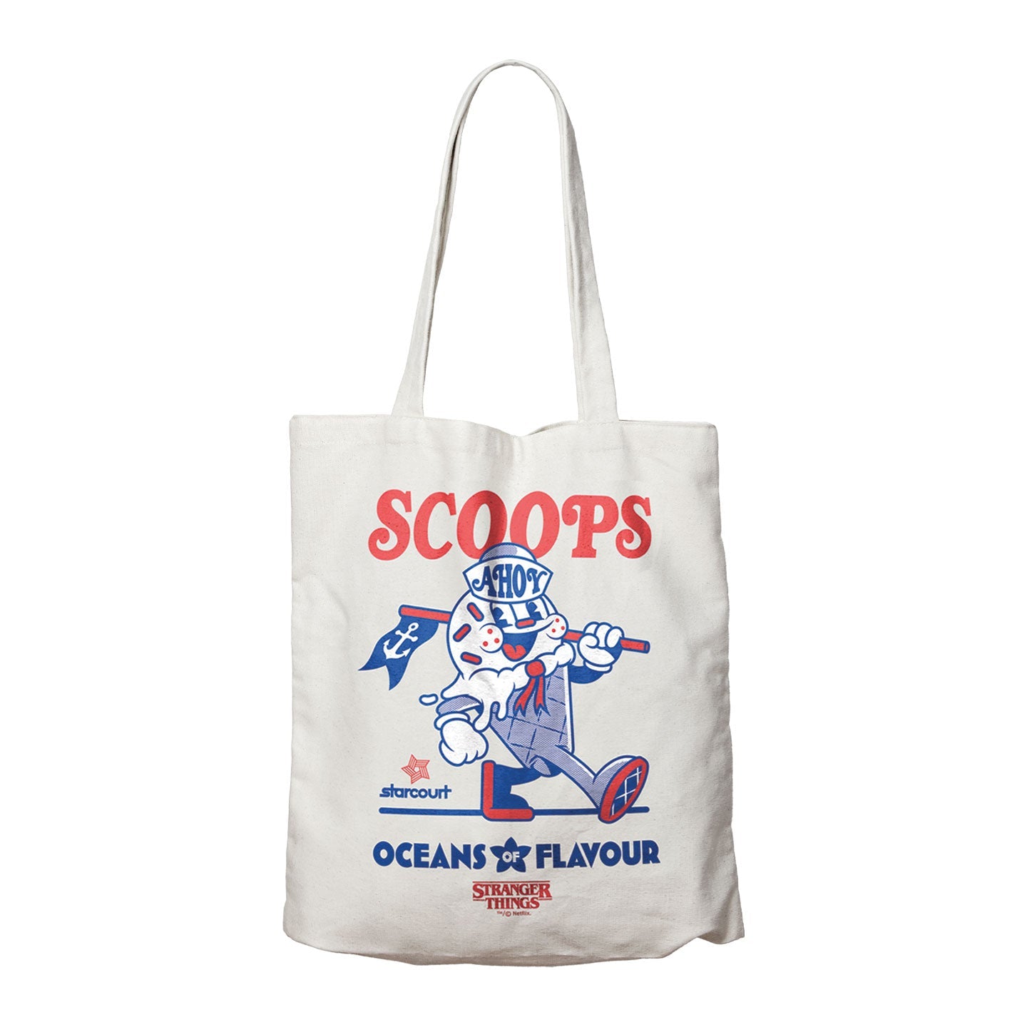 Stanger Things Scoops Ahoy Tote Bag
