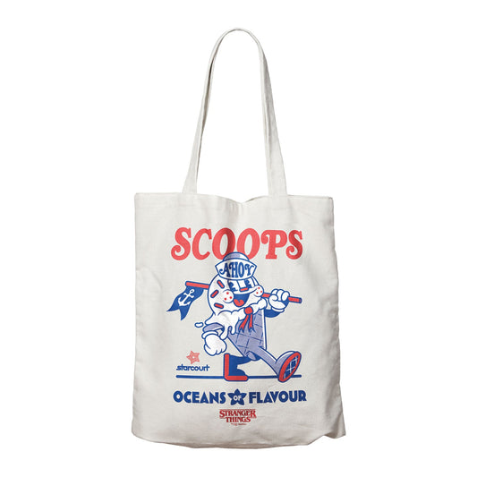 Stanger Things Scoops Ahoy Tote Bag