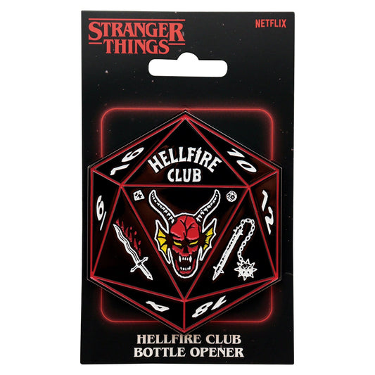 Stranger Things Hellfire Club Bottle Opener