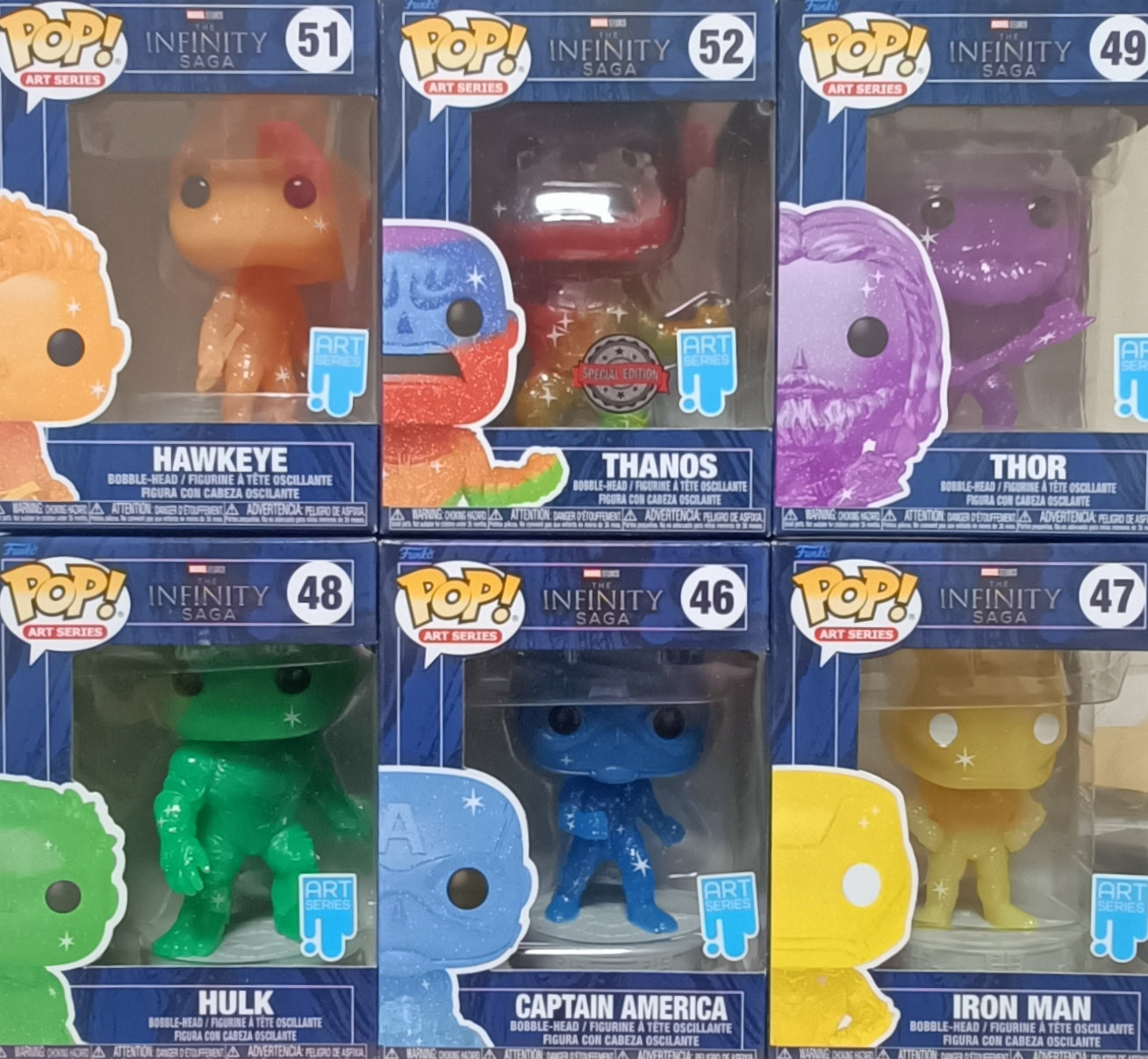 Marvel Clearance Mystery Box - Ten Marvel Funko POP’s! POP Figures!