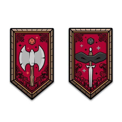 Pinfinity AR Pin: Dungeons & Dragons Limited Edition 12 Class Set PDDSET001 Pin
