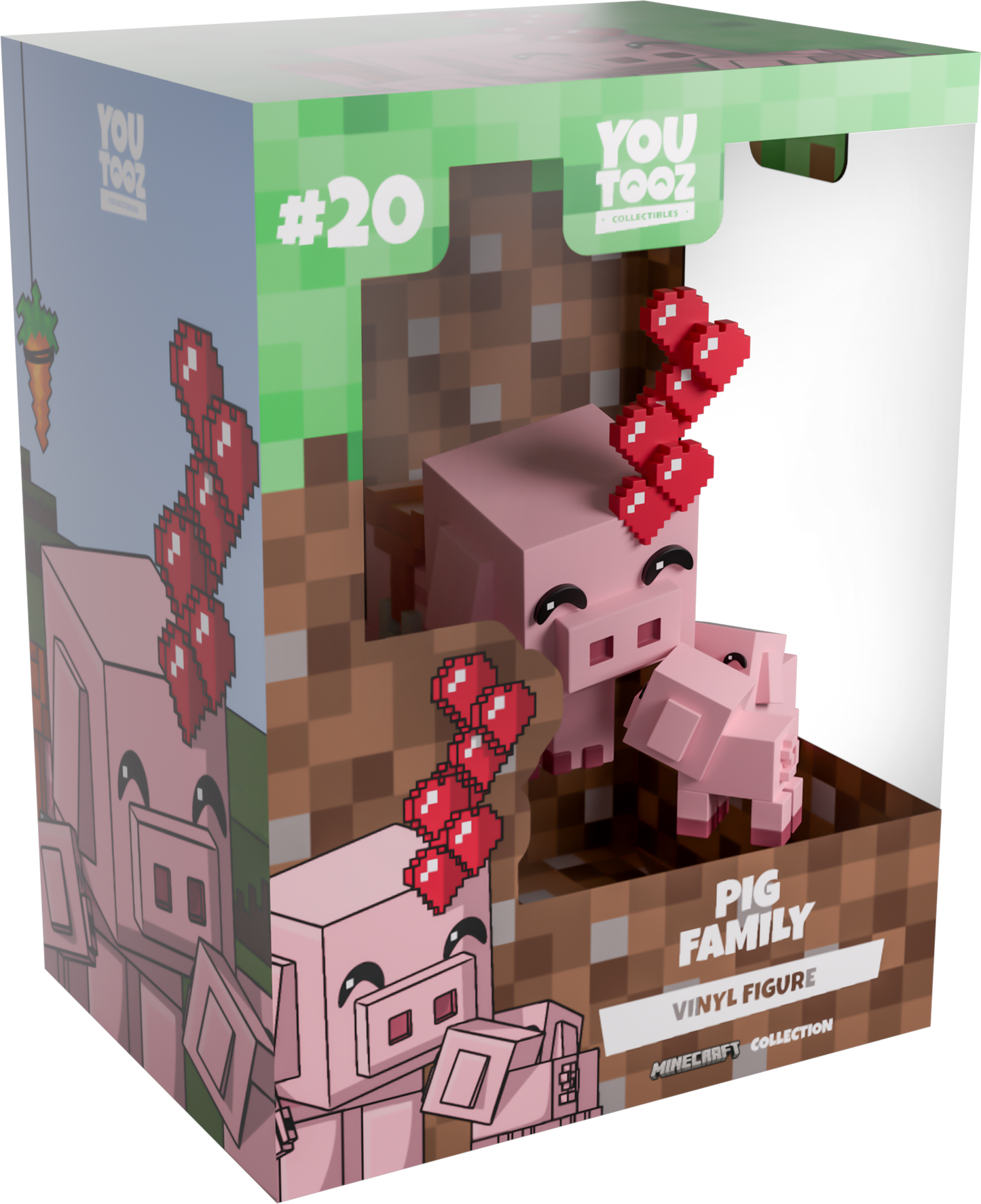 Youtooz - Pig Family - Minecraft