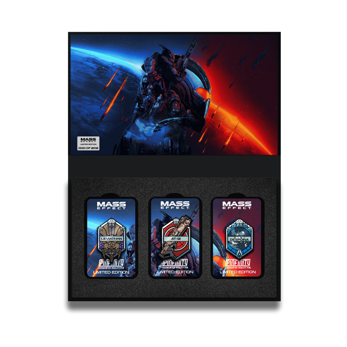 Pinfinity AR Pin: Mass Effect 3 Pin Limited Edition Set PMESET001 Pin