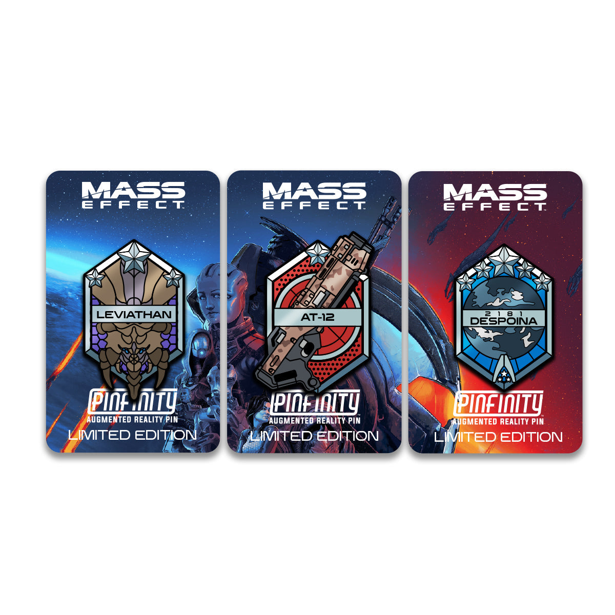 Pinfinity AR Pin: Mass Effect 3 Pin Limited Edition Set PMESET001 Pin
