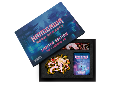 Pinfinity AR Pin: Kamigawa Neon Dynasty XL Pin + Lanyard Limited Edition Set PMTG020 Pin