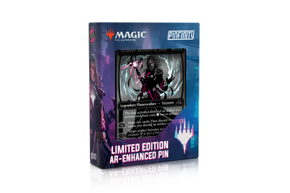 Pinfinity AR Pin: Limited Edition Kamigawa Neon Dynasty Tezzeret - Magic the Gathering PMT035 Pin