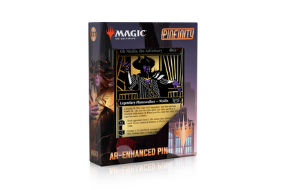 Pinfinity AR Pin: New Capenna Ob Nixilis the Adversary - Magic the Gathering PMTG037 Pin