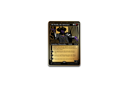 Pinfinity AR Pin: New Capenna Ob Nixilis the Adversary - Magic the Gathering PMTG037 Pin
