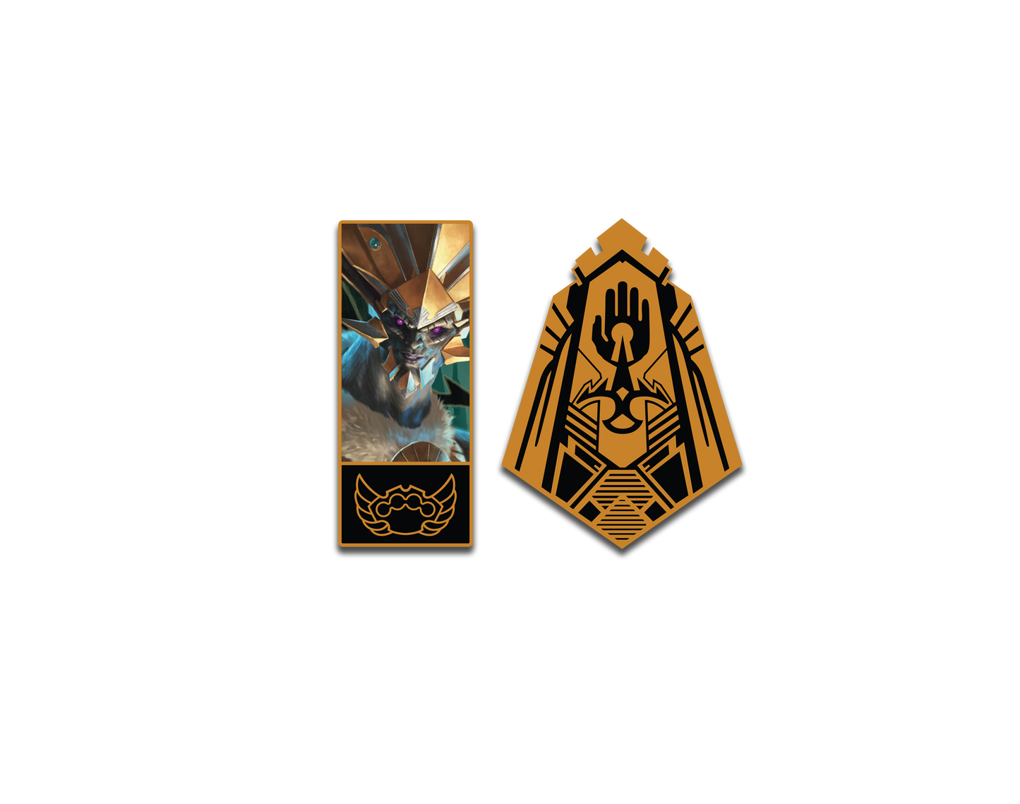 Pinfinity AR Pin: New Capenna Obscura Set - Magic the Gathering PMTG040 Pin